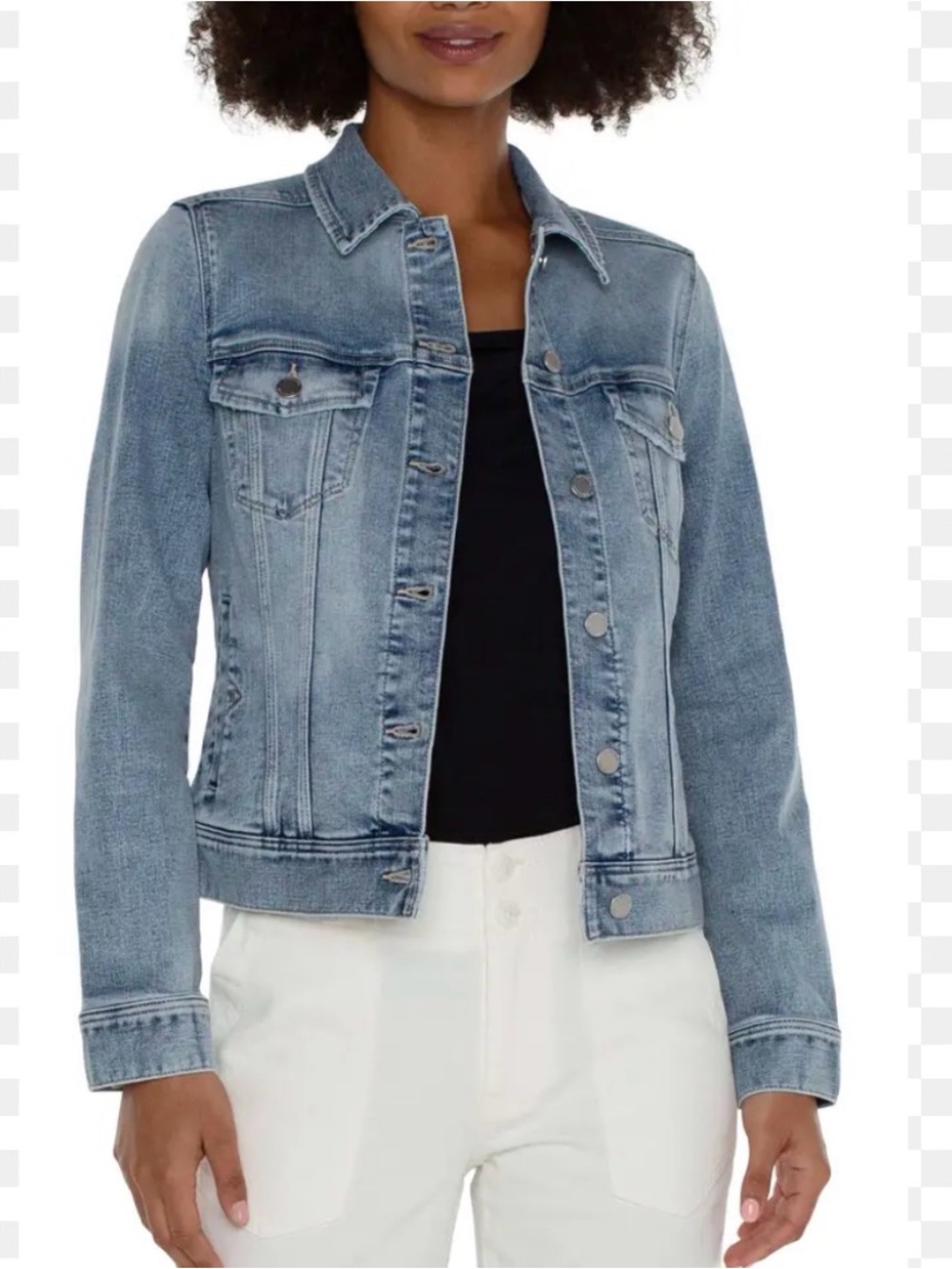 Liverpool Classic Light Blue Denim Jacket